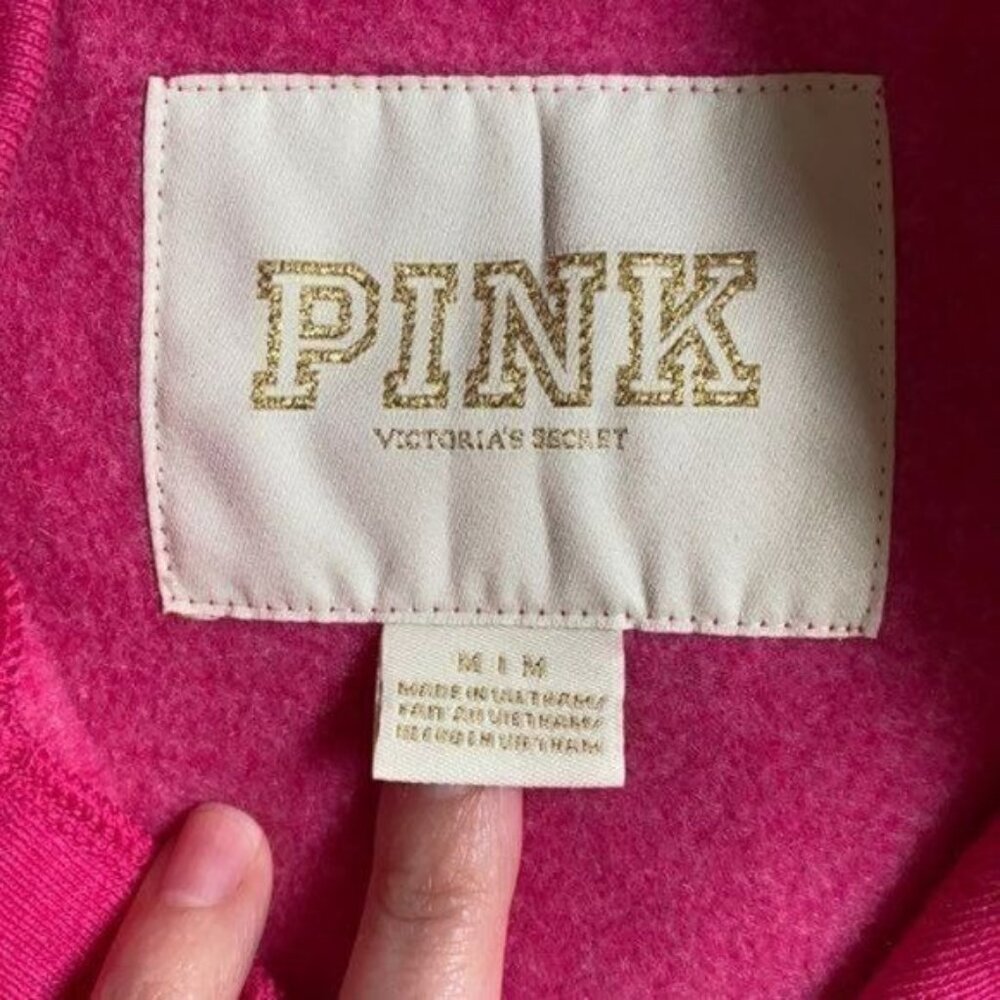 Victoria's Secret Sequin Sleeve Varsity Jacket - Picture 13 of 16